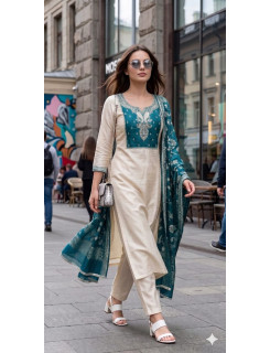 Aarvee Creation Silk Readymade Dress Catalog at Wholesale Rate