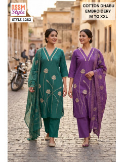 Ossm Style 1262 Readymade Dress Size Set at Wholesale Rate
