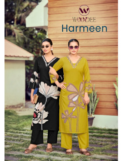 Woodee Harmeen Co Ord Set Catalog at Wholesale Rate