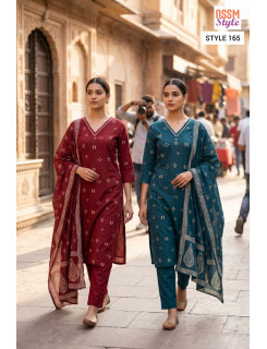 Ossm Style 165 Readymade Dress Size Set at Wholesale Rate