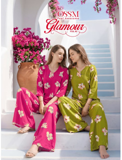 Ossm Glamour Vol 02 Co Ord Set Catalog at Wholesale Rate