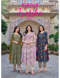 Kavya Jyotika Vol 38 Printed Salwar Kameez Catalog at Wholesale Rate