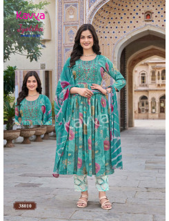Kavya Jyotika Vol 38 Printed Salwar Kameez Catalog at Wholesale Rate