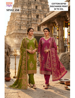 Ossm Style 234 Readymade Dress Size Set at Wholesale Rate