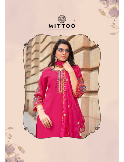 Mittoo Kurti Rang Mahal Readymade Dress Catalog at Wholesale Rate
