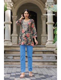 Radhika Lifestyle Summer Shine Vol 3 Cotton Kurtis Catalog at Wholesale Rate