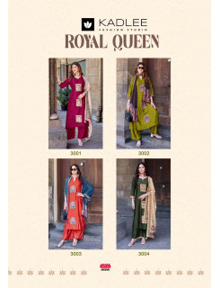 Kadlee Royal Queen Readymade Dress Catalog at Wholesale Rate
