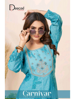 Deecee Carnivar One Piece Dress Catalog at Wholesale Rate