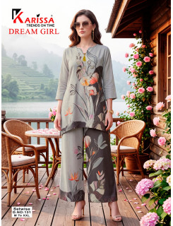 Karissa Dream Girl Co Ord Set Size Set at Wholesale Rate