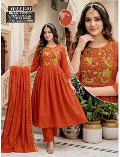 Aarvee Creation Jully Readymade Dress Size Set at Wholesale Rate