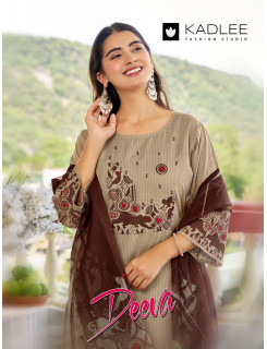 Kadlee Deeva Cotton Salwar Kameez Catalog at Wholesale Rate