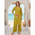 Aarvee Creation Rose Kurtis With Bottom Size Set at Wholesale Rate