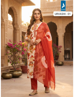 Kaya Trends Urvashi Readymade Dress Size Set at Wholesale Rate