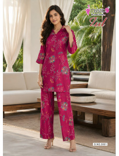 Mystic 9 Zeel Vol 3 Co Ord Set Catalog at Wholesale Rate