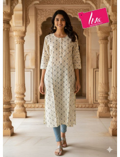 Liva Kurtis Reyon Printed Kurti Size Set at Wholesale Rate Liva Kurtis Reyon Printed Kurti Size Set at Wholesale Rate