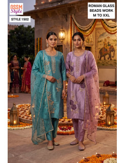 Ossm Style 1502 Readymade Dress Size Set at Wholesale Rate