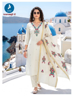 Kaya Kurti Atrangi Readymade Dress Size Set at Wholesale Rate