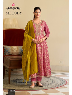 Rangoon Melody Anarkali Suits Catalog at Wholesale Rate 
