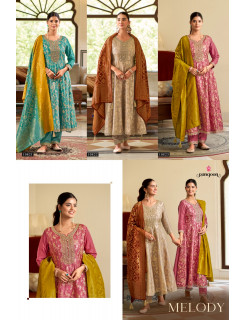 Rangoon Melody Anarkali Suits Catalog at Wholesale Rate 
