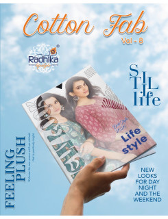 Radhika Lifestyle Cotton Fab Vol 8 Cotton Salwar Kameez Catalog at Wholesale Rate