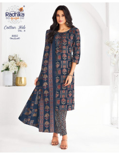 Radhika Lifestyle Cotton Fab Vol 8 Cotton Salwar Kameez Catalog at Wholesale Rate