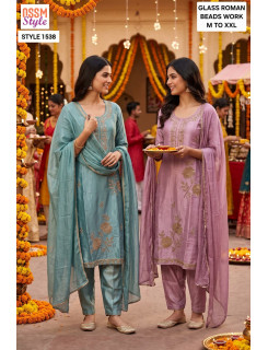Ossm Style 1538 Readymade Dress Size Set at Wholesale Rate