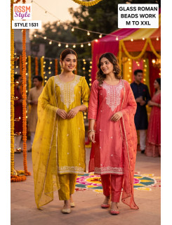 Ossm Style 1531 Readymade Dress Size Set at Wholesale Rate