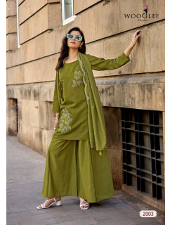 Wooglee Fashion Blue Pearl Readymade Dress Catalog at Wholesale Rate