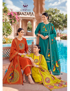 Woodee Banzara Vol 2 Readymade Dress Catalog at Wholesale Rate