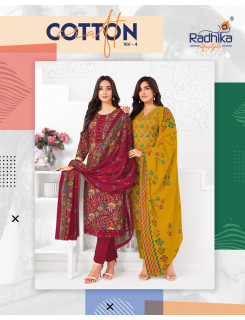 Radhika Lifestyle Cotton Craft Vol 4 Readymade Dress Catalog at Wholesale Rate