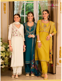 Lily Lali Phulkari Embroidery Salwar Kameez Catalog at Wholesale Rate