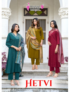 Mystic 9 Hetvi Readymade Dress Catalog at Wholesale Rate 