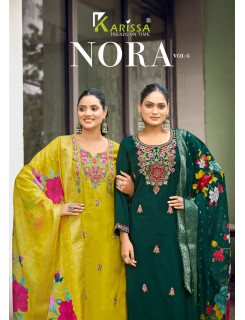 Karissa Nora Vol 5 Readymade Dress Catalog at Wholesale Rate