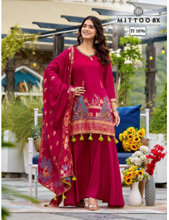 Mittoo Nx Dno 1096 Readymade Dress Size Set at Wholesale Rate
