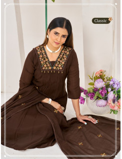 Aarvee Creation Classic Readymade Dress Size Set at Wholesale Rate