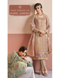Kuleesh By Vinay Manntraa Dress Materials Cartalog at Wholesale Rate