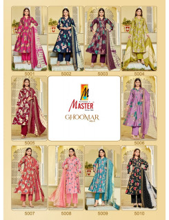 Master Ghoomar Vol 5 Printed Salwar Kameez Catalog at Wholesale Rate Master Ghoomar Vol 5 Printed Salwar Kameez Catalog at Wholesale Rate