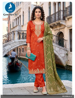 Kaya Kurti Genelia Readymade Dress Size Set at Wholesale Rate