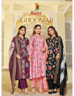 Master Ghoomar Vol 5 Printed Salwar Kameez Catalog at Wholesale Rate