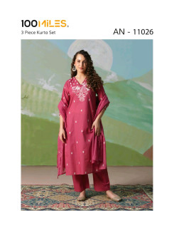 100 Miles Kurti AN 11026 Readymade Dress Size Set at Wholesale Rate 100 Miles Kurti AN 11026 Readymade Dress Size Set at Wholesale Rate