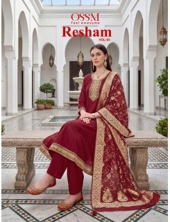 Ossm Resham Vol 3 Readymade Dress Catalog at Wholesale Rate