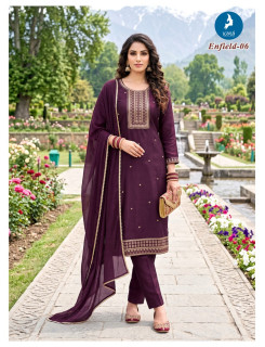 Kaya Kurti Enfiled Readymade Dress Size Set at Wholesale Rate