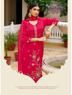 Radhika Lifestyle Sarin Readymade Dress Catalog at Wholesale Rate