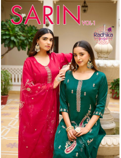 Radhika Lifestyle Sarin Readymade Dress Catalog at Wholesale Rate
