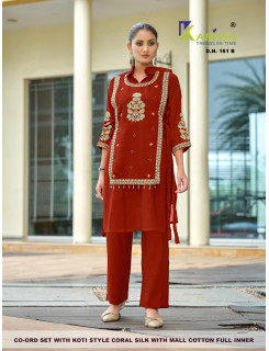 Karissa Dno 161 AB Co Ord Set Size Set at Wholesale Rate