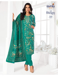 Radhika Lifestyle Rivazo Vol 5 Printed Salwar Kameez Catalog at Wholesale Rate