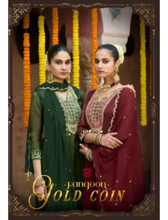 Rangoon Gold Coin Readymade Dress Catalog at Wholesale Rate