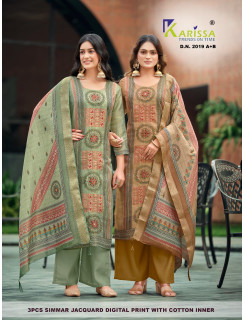 Karissa Dno 2019 AB Readymade Dress Size Set at Wholesale Rate