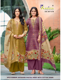 Karissa Dno 2017 AB Readymade Dress Size Set at Wholesale Rate