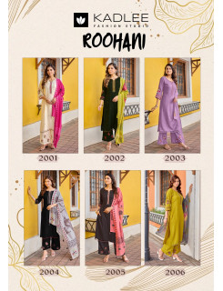 Kaadlee Roohani Readymade Dress Catalog at Wholesale Rate